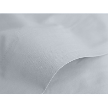 Drap plat percale pur coton peigné longues fibres 80 fils/cm² Vent du sud