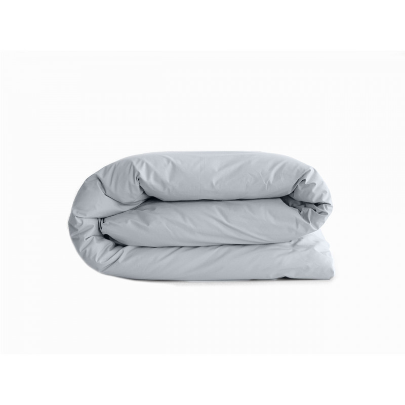 Housse de couette percale pur coton peigné longues fibres 80 fils/cm² Vent du sud