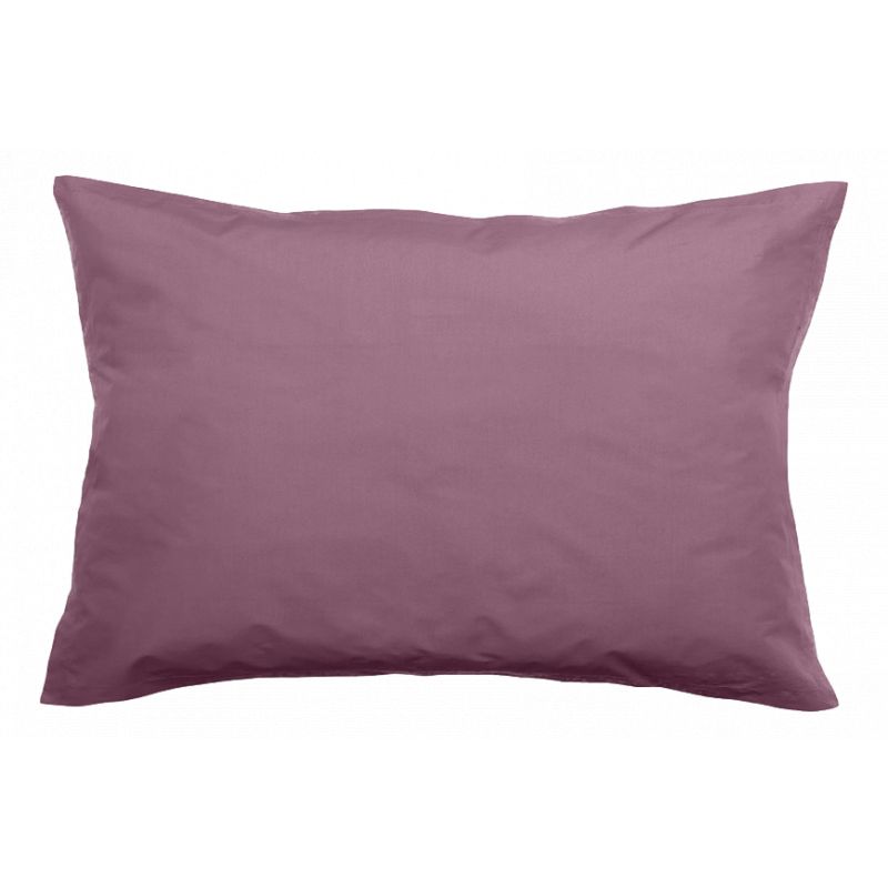 Taie d'oreiller percale pur coton peigné longues fibres 80 fils/cm² Vent du sud