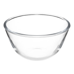 Saladier en verre Borosilicate 1L avec couvercle bambou Atmosphera