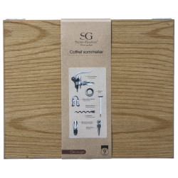 Coffret sommelier 9 pièces Secret de Gourmet