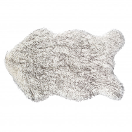 Tapis peau de mouton en fourrure synthétique 60 x 90 cm Atmosphéra