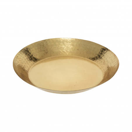 Lot de 2 plateaux métal gravé "Gipsy" Atmosphera