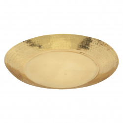 Lot de 2 plateaux métal gravé "Gipsy" Atmosphera
