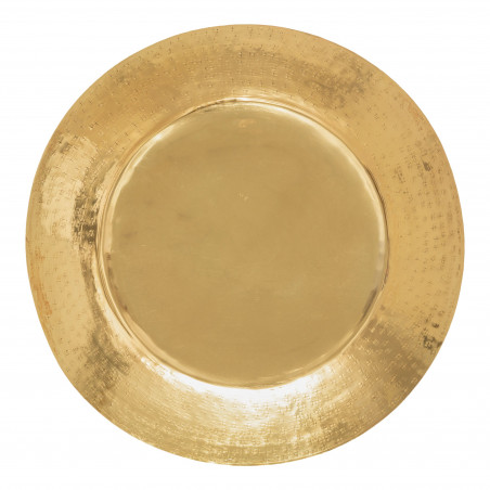 Lot de 2 plateaux métal gravé "Gipsy" Atmosphera
