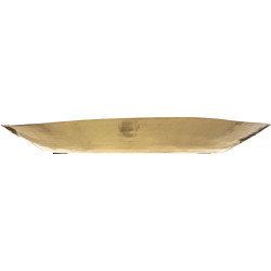 Lot de 2 plateaux métal gravé "Gipsy" Atmosphera