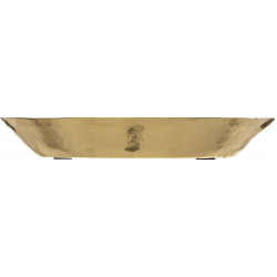 Lot de 2 plateaux métal gravé "Gipsy" Atmosphera