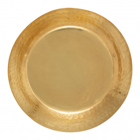 Lot de 2 plateaux métal gravé "Gipsy" Atmosphera
