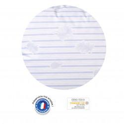 Lot de 2 oreillers plumes véritables 60 x 60 "Blanc rêve"
