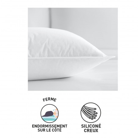 Lot de 2 oreillers anti-acariens 45 x 70 cm PHYTOPURE
