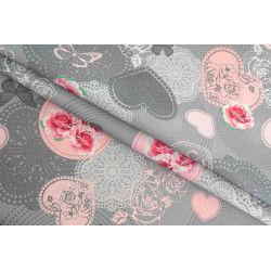 Nappe anti tache ronde "Suzy" 160 cm (4 à 6 couverts)