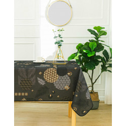 Nappe anti tache rectangulaire "Vickye" 145 x 240 cm (6 à 10 couverts)