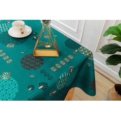 Nappe anti tache rectangulaire "Vickye" 145 x 240 cm (6 à 10 couverts)