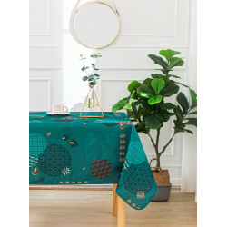 Nappe anti tache rectangulaire "Vickye" 145 x 240 cm (6 à 10 couverts)