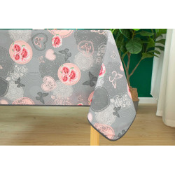 Nappe anti tache rectangulaire "Suzy" 145 x 300 cm (8 à 12 couverts)