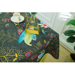 Nappe anti tache rectangulaire "Colibri" 145 x 300 cm (8 à 12 couverts)