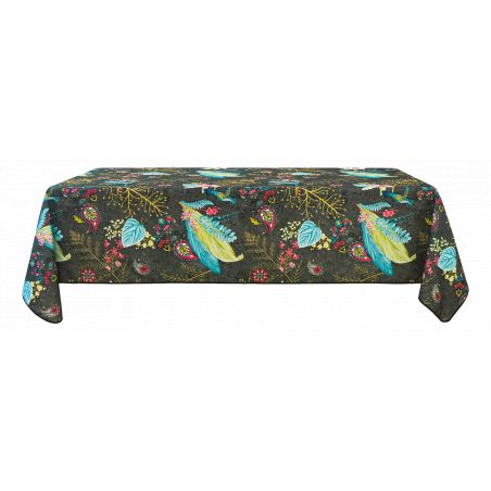Nappe anti tache rectangulaire "Colibri" 145 x 300 cm (8 à 12 couverts)