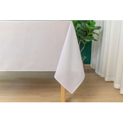 Nappe anti tache rectangulaire blanc
