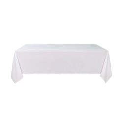 Nappe anti tache rectangulaire blanc