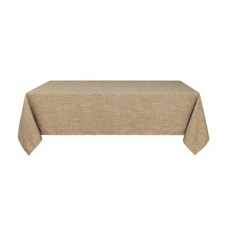 Nappe anti tache rectangulaire taupe