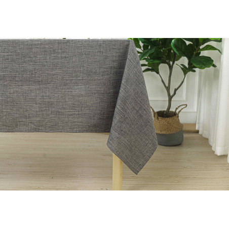 Nappe anti tache rectangulaire anthracite
