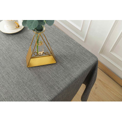 Nappe anti tache rectangulaire anthracite