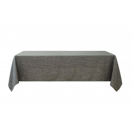 Nappe anti tache rectangulaire anthracite