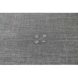 Nappe anti tache rectangulaire anthracite