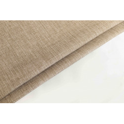 Nappe antitache unie taupe ronde 160 cm