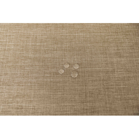 Nappe anti tache ronde taupe