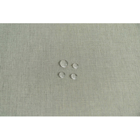 Nappe antitache unie perle ronde 160 cm