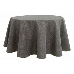 Nappe anti tache ronde anthracite