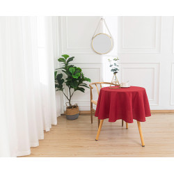 Nappe anti tache ronde rouge