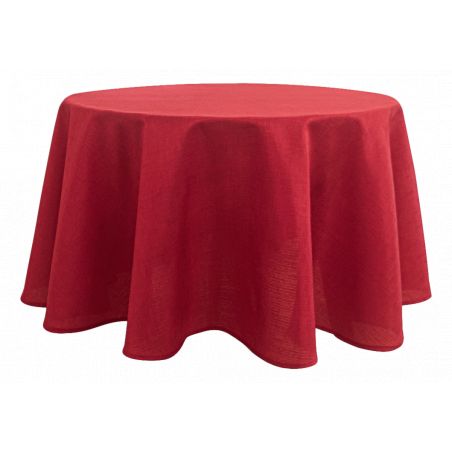Nappe anti tache ronde rouge