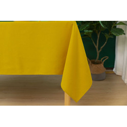 Nappe anti tache rectangulaire moutarde