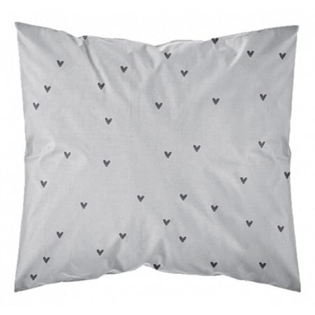 Parure de couette 140 x 200 "Little Princess" Réversible 100% Coton / 57 Fils/cm²