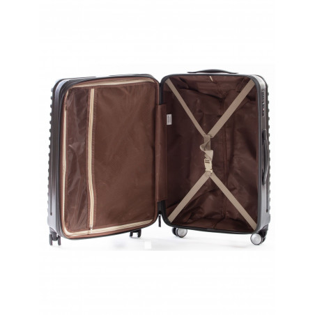 Valise moyen séjour rigide 8 roulettes Titane 2.0 Metzelder