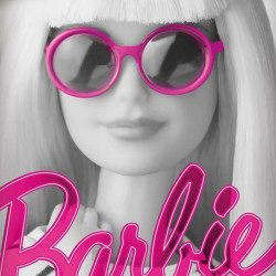Parure de couette 140 x 200 réversible "Barbie" Microfibre / 100% Polyester