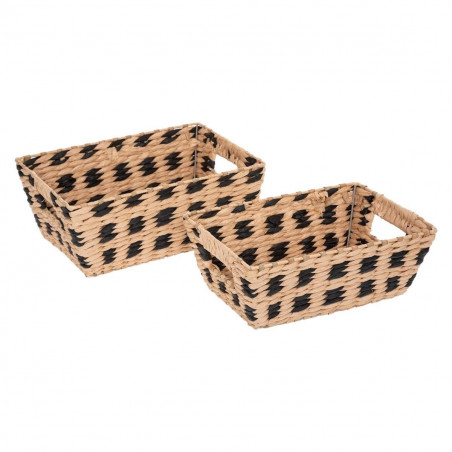 Lot de 3 Paniers Biseautés "Terre inconnue" Atmosphera