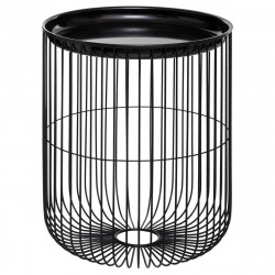 Lot de 2 tables café métal filaire "Nolan" Atmosphera