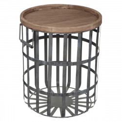 Lot de 2 tables café lattes de métal "Facto" Atmosphera