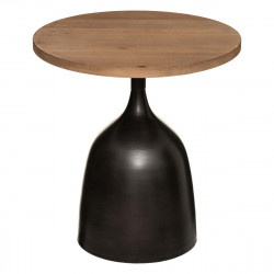 Table à café Totem "Mathis" Métal & Bois Atmosphera