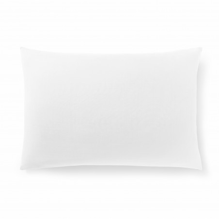 Taie d'oreiller Blanc 50 x 70 cm  / 100% Coton / 57 fils/cm²