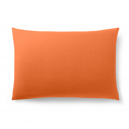 Taie d'oreiller Orange 50 x 70 cm/ 100% Coton / 57 fils/cm²