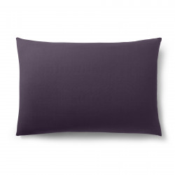 Taie d'oreiller Prune 50 x 70 cm/ 100% Coton / 57 fils/cm²
