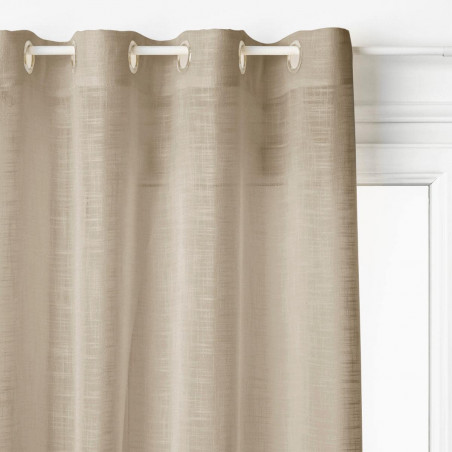 Voilage tissé sablé "Alton" 140 x 240 cm Atmosphera