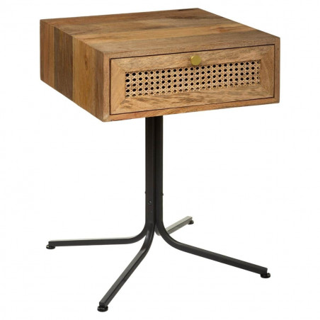 Table de chevet "Davao" cannage Atmosphera