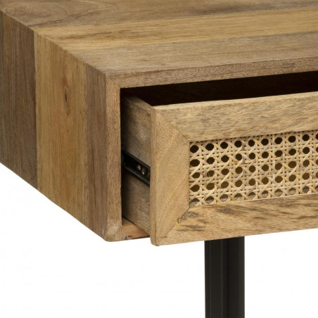 Table de chevet "Davao" cannage Atmosphera