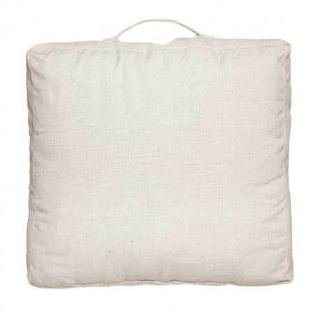 Coussin de sol recyclé "Row" 48 x 48 x 14 cm Atmosphéra