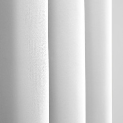 Rideau occultant thermique blanc 140 x 260 cm